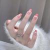 Nail art novo patch de joias eletro-óptica laser adesivos de amor adesivos de unha Flower Net vermelho nail art adesivos lote misto