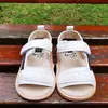 Sandálias para bebê Hansheng de 0 a 1 ano sola de borracha antiderrapante sapatos para criança verão casual sola macia sapatos de bebê sapatos de bebê