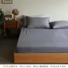 2026 novo modelo lençol de cama de gaze de camada dupla 100% algodão peça única cobre de cama de algodão puro conjunto de três peças protetor de colchão lavável à máquina 3