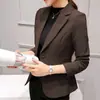 Traje Pequeño para Mujer Ropa Nueva de Otoño 2025 para Mujer Corte Entallado Traje Versátil de Manga Larga de Moda Traje Versátil de Tendencia para Mujer