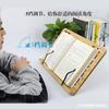Soporte para Libros para Adultos, Atril de Lectura, Sujetalibros de Madera, Soporte para Libros Plegable, Soporte para Libros, Estante para Leer y Recitar Escrituras