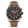 Reloj Megir Cross Border para hombre, cronógrafo azul de moda, disco estéreo, deportivo, 2119