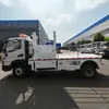 Precio de la Plataforma Elevadora Marca Liberation Blue Camión de Remolque, Plataforma Plana Uno a Dos Vehículo de Rescate en Carretera, Nuevas Regulaciones No Exceder Peso