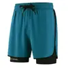 Pantalones Cortos de Running Talla Grande para Hombres y Mujeres, Verano Delgados Estilo Nuevo Secado Rápido Entrenamiento Fitness Pantalones Deportivos Casuales de Tres Quintos