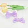 Accesorios de Lazo de Gasa Colorida de Doble Capa Estilo Coreano, Lindos Accesorios de Pasador de Color Sólido de Princesa, Accesorios Versátiles de Alta Gama para Ropa