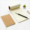 Bloco de Notas de Papel Kraft Cor Sólida Papelaria para Estudantes do Ensino Fundamental Caderno Rascunho Cartolina Preta Bloco de Anotações Espessado Atacado