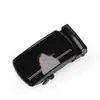 Hebilla Automática para Hombre con Lentejuelas, Hebilla de Hierro, Doble Grosor, Hebilla Espejo, Cintura Casual para Cinturón de 3.5 cm