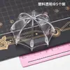 14.02 Dia dos Namorados Tendência Decoração de Bolo Urso 3D Ornamento Casal Confissão Aniversário Guarda-chuva Pequeno Decoração