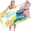 Toalla de playa para niños punto toalla de baño material de microfibra absorbente secado rápido a prueba de arena comercio exterior transfronterizo caliente