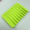 Suporte de sabonete de silicone criativo transfronteiriço Tapete de sabonete de silicone Caixa de sabonete Suporte de sabonete Dreno Suporte de armazenamento de sabonete Tapete