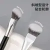 Nuevo Pincel Biselado para Base, Pincel para Rubor, Mango de Madera de Alta Calidad, Cerdas Suaves, Pincel Multifuncional, Herramienta de Belleza en Stock