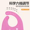 Novo Babador de Silicone Saco de Arroz Bebê Babador Impermeável Criança Padrão Estampado Animal Cor Sólida