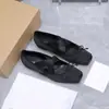 Zapatos Planos Cuadrados Estilo Ballet con Pedrería para Mujer, Zapatos Mary Jane de Tira Cruzada con Moño, Zapatos Planos de Satén, Exportación
