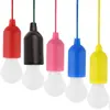 Lâmpada de acampamento ao ar livre com cabo, lâmpada externa, iluminação doméstica, luz noturna portátil LED com interruptor.
