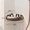 Estante de Almacenamiento para Baño, Sin Taladro, Fuerte Capacidad de Carga, Cesta de Esquina para Inodoro, Estante de Almacenamiento para Gel de Ducha