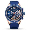 Superventas transfronterizo Reloj Megir para hombre, deportivo multifuncional con calendario, resistente al agua, reloj de cuarzo para hombre 2083G