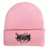 Gorro de Punto de Línea de Acrílico Puro Temu Transfronterizo Versátil Estilo Coreano Gorro de Lana Cálido para Ciclismo al Aire Libre