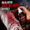 KineShineX Spray de Sangre para Halloween 30ml Spray de Mancha de Sangre Simulada para Efectos Especiales de Cine y Televisión Maquillaje Fiesta Disfraz