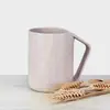 Taza de Boca de Plástico de Trigo Personalizada, Taza de Agua Invertida de Regalo para Negocios, Taza de Boca para Café, Taza de Enjuague Bucal, Se Puede Imprimir el Logo