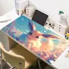 Mouse Pad Cartoon Pikachu Profissional para E-Sports Tamanho Grande Venda Direta da Fábrica High-End Transferência de Calor Tapete para Mesa de Computador Escritório