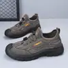 Zapatos de tela del viejo Pekín, zapatos sin cordones para papás, zapatos casuales para hombres de mediana edad y mayores, zapatos para caminar con suelas suaves, zapatos deportivos transpirables para exteriores