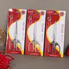 Tijeras de Oficina de Tarjeta Dura de Gama Alta Marca Lin Tai para Bordado, Corte de Papel y Decoración de Ventanas