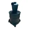 Colector de Polvo Ciclónico para Carpintería Separador Ciclónico Pequeño Aspiradora sin Bolsa Filtro Colector de Polvo Tubo Ciclónico