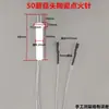 Estufa Integrada con Apagado Automático de Ahorro de Energía Accesorios de Aguja de Gas para Estufa Comercial Feroz Protección de Aguja de Estufa Encendido Sensor de Fuego Frito Palo Cerámico