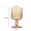 Copo de Vinho de Frutas Diamante Transfronteiriço Copo Alto para Vinho Doce Copo Pequeno de Vinho Copo de Vinho para Whisky Copo para Suco de Frutas Café Milkshake