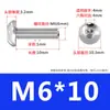 Tornillos de Acero Inoxidable 304 con Cabeza Semiredonda y Hexágono Interior Iso7380 Tornillos con Cabeza Redonda tipo Copa y Hexágono Interior M2-M6