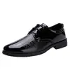 Zapatos de Cuero para Hombre Zapatos de Hombre Primavera y Otoño Zapatos Nuevos Juventud Negocios Británico Negro Zapatos de Cuero Casuales Zapatos de Cuero Formales para Hombre