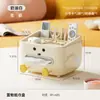 Caja de Pañuelos para Escritorio, Aspecto de Alta Calidad para Sala de Estar, Caja de Pañuelos de Extracción Suave, Caja Creativa Multifuncional para Almacenamiento de Control Remoto, Personalizada