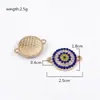 Acessórios de Joias Europeus e Americanos Brincos de Diamante DIY Acessórios de Liga Metálica Pulseira Explosiva Redonda Acessórios para Colares