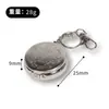 Cinzeiro de Bolso Criativo para Carro, Outdoor, Mini Cinzeiro de Metal Portátil, Personalizado e Conveniente para Homens