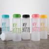 Novo copo de água de plástico mybottle para meninas, garrafa de água esportiva para animais de estimação, copo portátil, grande capacidade, garrafa de suco e bebida