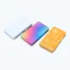Caja de Paleta de Acuarela Sólida de 12 Colores, Caja de Almacenamiento Vacía para Pigmentos Sólidos, Cajas de Hierro Apilables con Ranuras para Tarjetas para Pigmentos, 70% de descuento