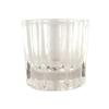 Herramientas para decoración de uñas, vaso de cristal, vaso octagonal de cristal transparente tallado, vaso para líquido, bolígrafo, botella de agua para lavar pintura