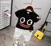Verão 2019 Novo Conjunto de Camiseta com Desenho e Calça Jeans para Meninos Versátil Hot Taobao