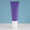 Material de Embalagem em Tubo Macio Cosmético 120ml, Pincel de Silicone para Creme de Isolamento, Creme de Massagem, Tubo Macio para Cuidados Faciais, Embalagem para Limpador Facial