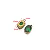 Pendente Oval de Garra de Diamante em Aço Inoxidável Europeu e Americano Versátil Pingente de Zircônia Acessórios para Joias DIY Colar Pulseira Brinco