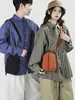 Bolso Cruzado de Nuevo Estilo Transfronterizo para Mujer, Color Sólido, Bolso de Teléfono Casual para Exteriores, Bolso de Hombro Único/Doble de Pareja, Moderno, Sencillo, Versátil