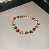 Pulsera de Zirconia Europea y Americana con Incrustaciones de Diamante Nueva Tendencia Personalizada para el Día a Día Pulsera para Mujer Joyería de Lujo Ligero Alta Gama Venta al por Mayor