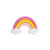 Resina Nube Arcoíris Tricolor Accesorios DIY Tocado Accesorios Hechos a Mano Funda para Teléfono Móvil Materiales de Decoración para Caja de Papelería