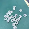Ágata Calcedonia Blanca Colgante de Paz Gato Pixiu Pez Pequeño Mariposa Bolsa de la Suerte Ciervo Pequeño Colgante Sin Grabado Joyería de Jade