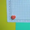 Invierno Año Nuevo Rojo Festivo Texto Resina Accesorios DIY Funda de Teléfono Parche para Zapatos Decoraciones Colgantes Mayoreo