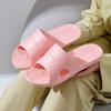 Nuevas Pantuflas Casuales para Pareja, Antideslizantes, Verano Transfronterizo Temu Dropshipping, Pantuflas de Baño, Venta al por Mayor del Fabricante, Suela Plana