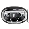 Adecuado para accesorios de modificación interior de cubierta de volante Avita 07/12, cubierta de manija de coche de gamuza para invierno