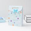 Bolsa de Regalo Artística Simple Portátil Bolsa de Papel con Moño Bolsa para Empaque de Regalo en stock Bolsa con Tapa abatible y Velcro Bolsa para Festival