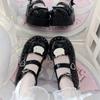 Estilo Lolita de Menina Fofa Sola Grossa Sapatos de Couro Pequenos Macios 2025 Novo Estilo Diário Versátil Sapatos Mary Jane Doces