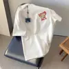 Camiseta de Manga Corta Estilo Coreano de Peso Pesado para Mujer, Moda Femenina Trendy Estilo Ins, Nuevo Top Casual Holgado Estilo Harajuku Verano 2026 Venta al por Mayor